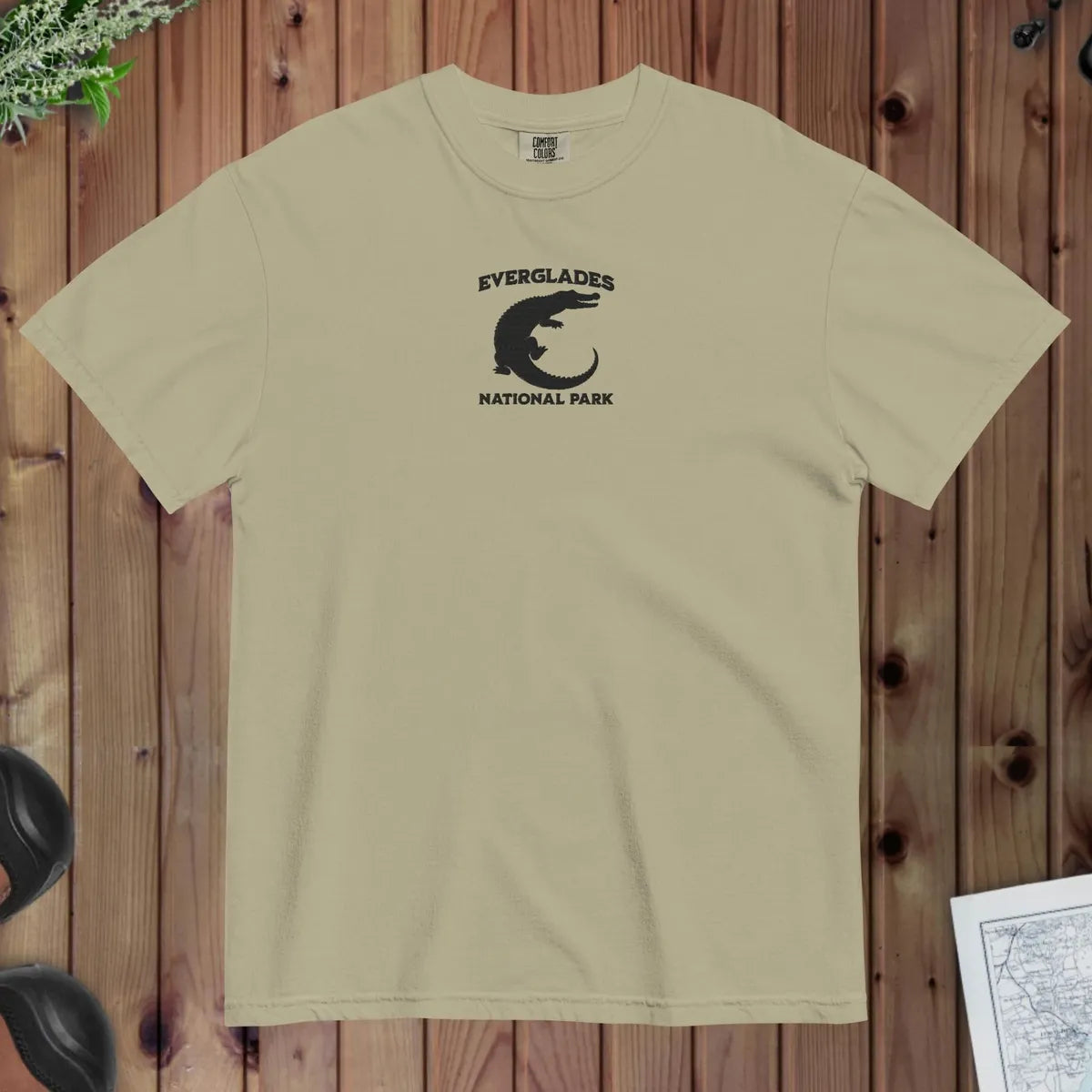 Everglades National Park Premium Embroidered T-shirt - Parks ApparelT-Shirt