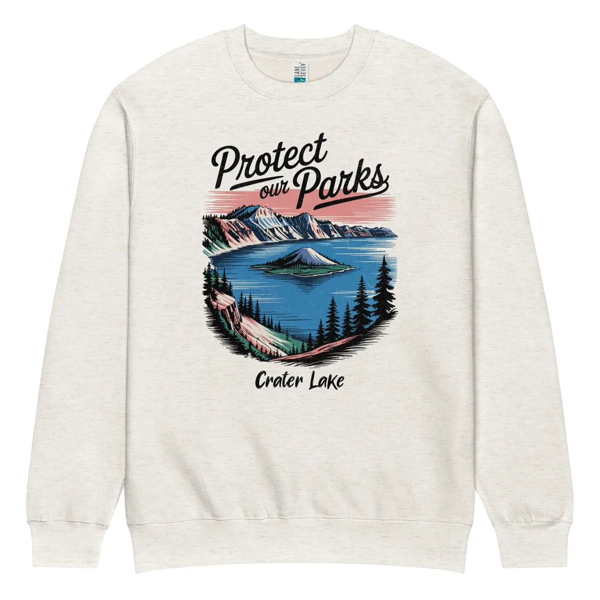 Protect Our Parks Crater Lake Crewneck Sweatshirt - Parks Apparel