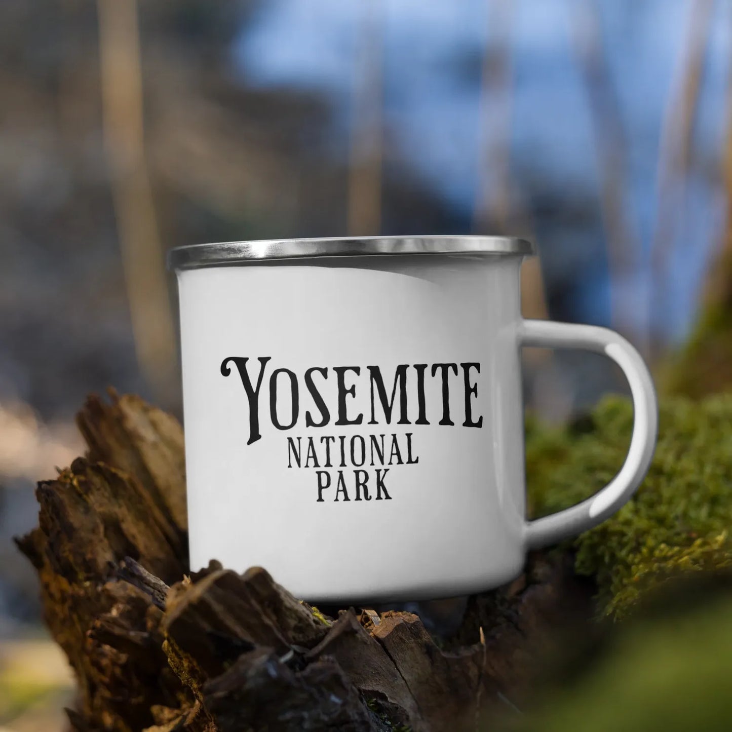 Yosemite Valley bear durable camp mug alternate product view