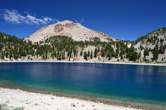 Lassen Volcanic National Park collection image showing Lassen Peak and Lake Helen
