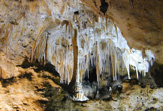 Carlsbad Caverns National Park collection image showing cave interior formations