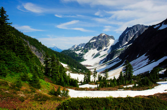 North Cascades National Park collection image showing Cascade Pass and Pelton Basin alpine landscape
