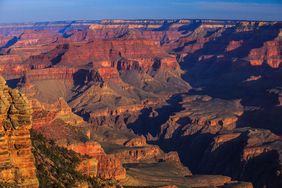 Grand Canyon National Park collection image showing sunrise over the South Rim canyon landscape