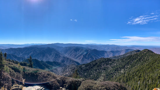 Great Smoky Mountains National Park collection image showing Mount LeConte and layered Appalachian ridges