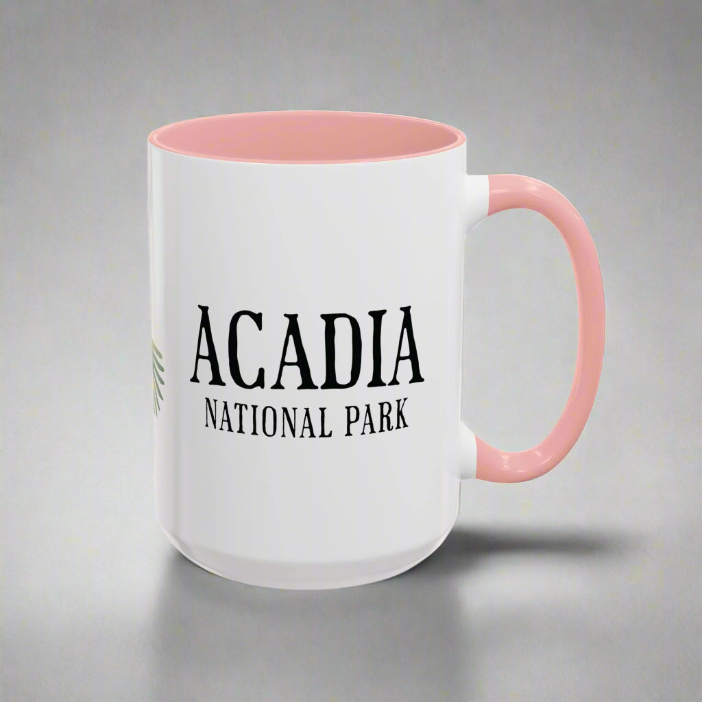 Acadia Bird Colored Mug Mug Printify