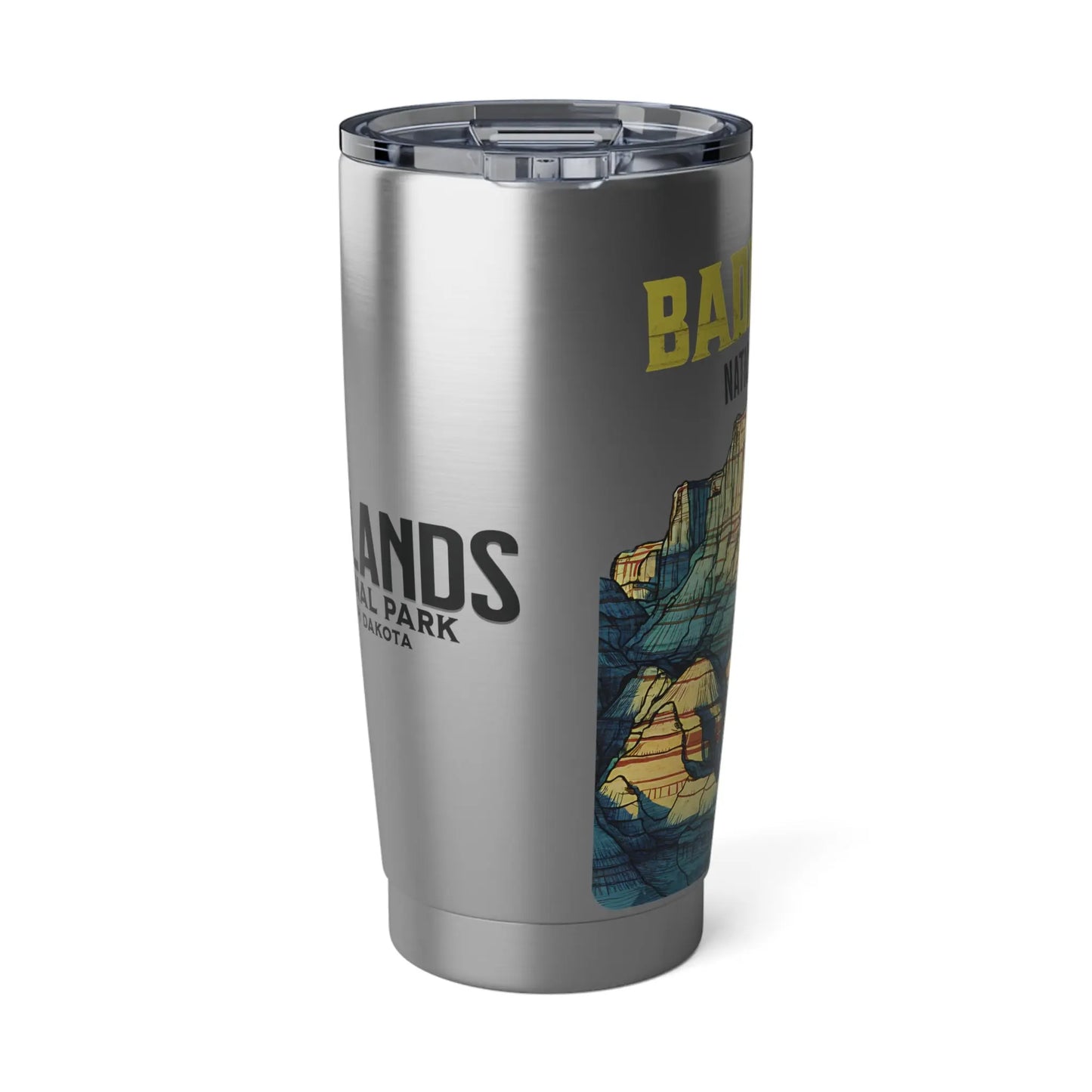 Badlands National Park Insulated 20oz Tumbler Mug Printify