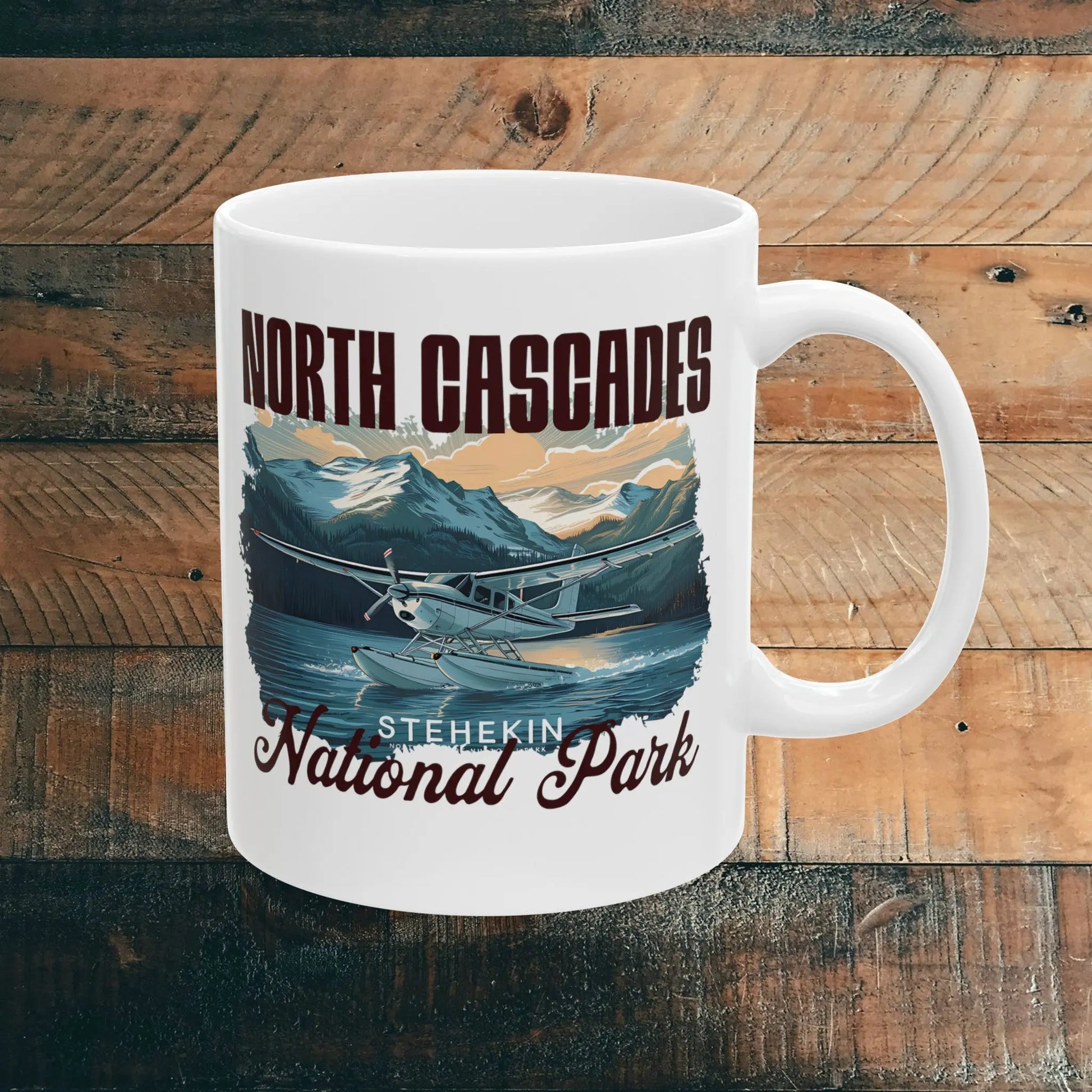 North Cascades National Park Scenic Ceramic Mug 11 15oz Stehekin Mug Printify