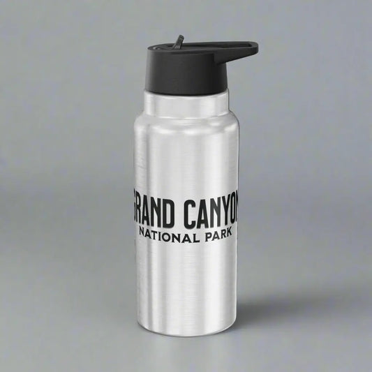 Grand Canyon National Park Insulated Water Bottle Tumbler 32oz Mug Printify
