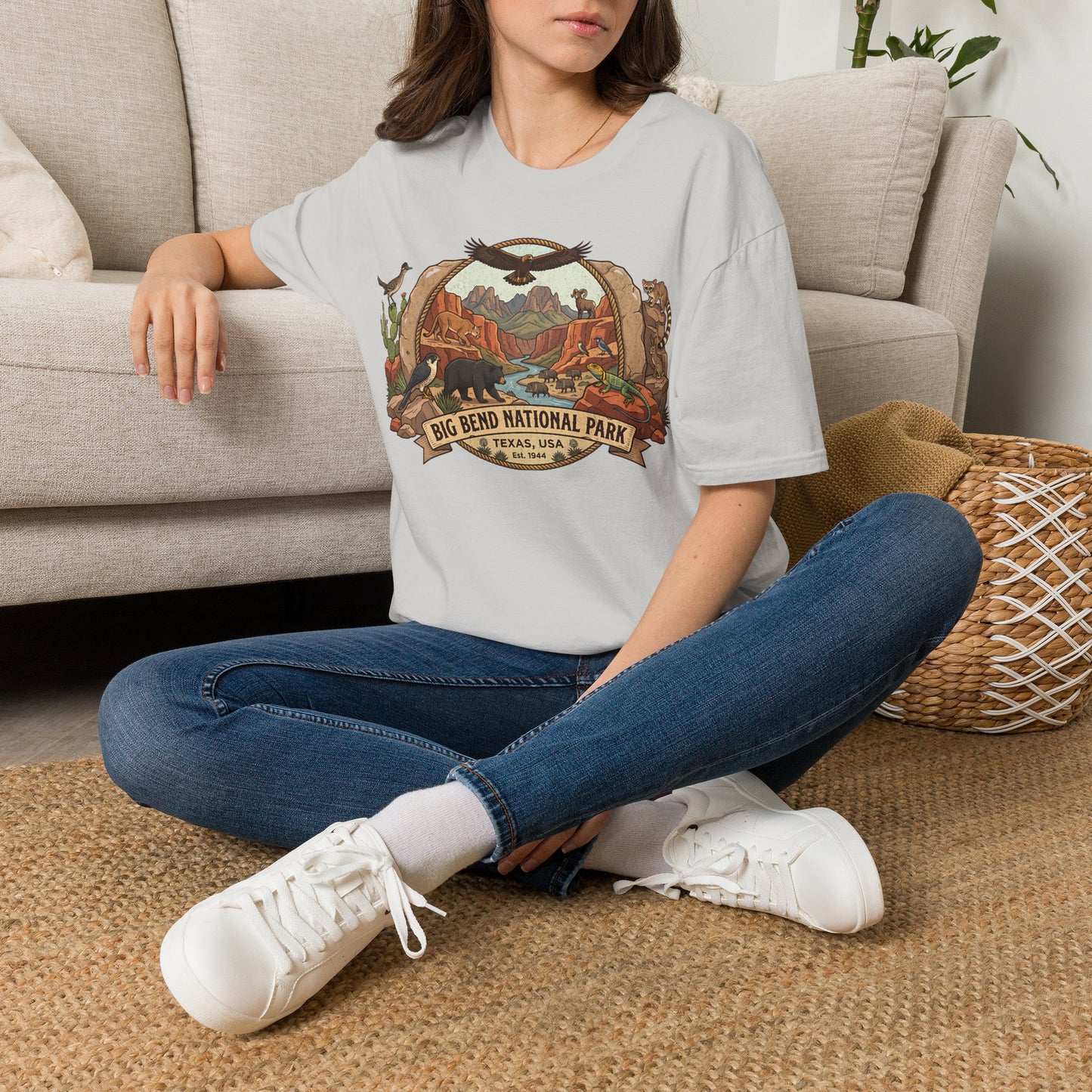 Big Bend National Park Emblem Graphic T-Shirt