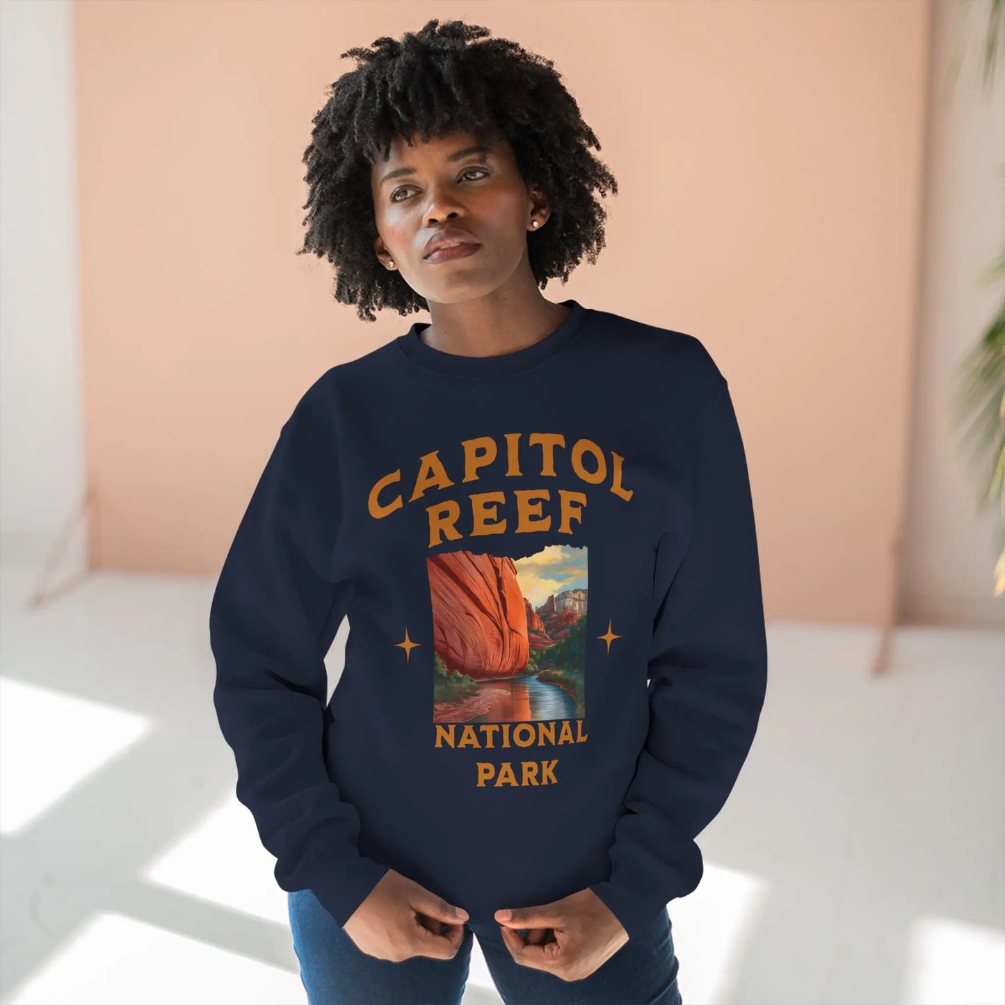 Capitol Reef National Park Unisex Crewneck Sweatshirt Sweatshirt Printify