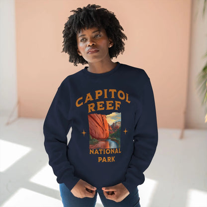 Capitol Reef National Park Unisex Crewneck Sweatshirt Sweatshirt Printify