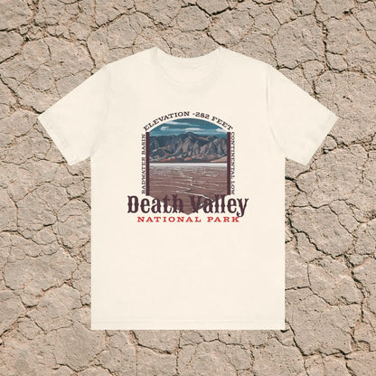 Death Valley National Park Badwater Basin T-shirt T-Shirt Printify