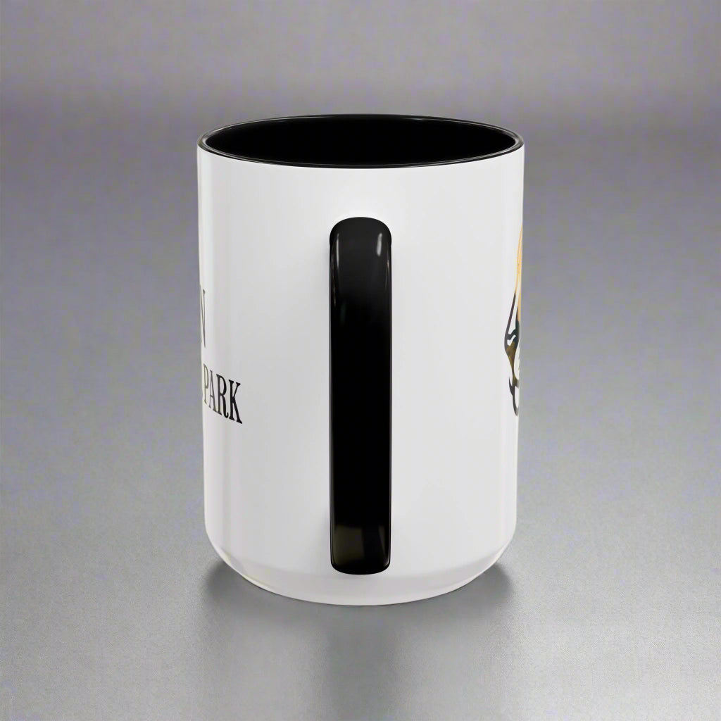 Zion National Park Mountain Lion Colored Mug Mug Printify