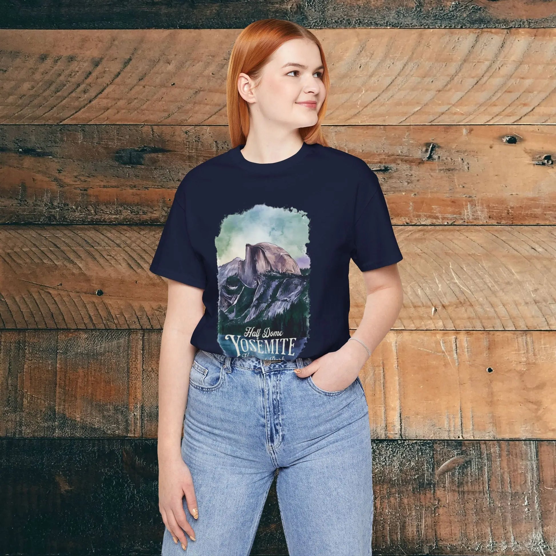 Half Dome Yosemite National Park Unisex T-shirt T-Shirt Printify