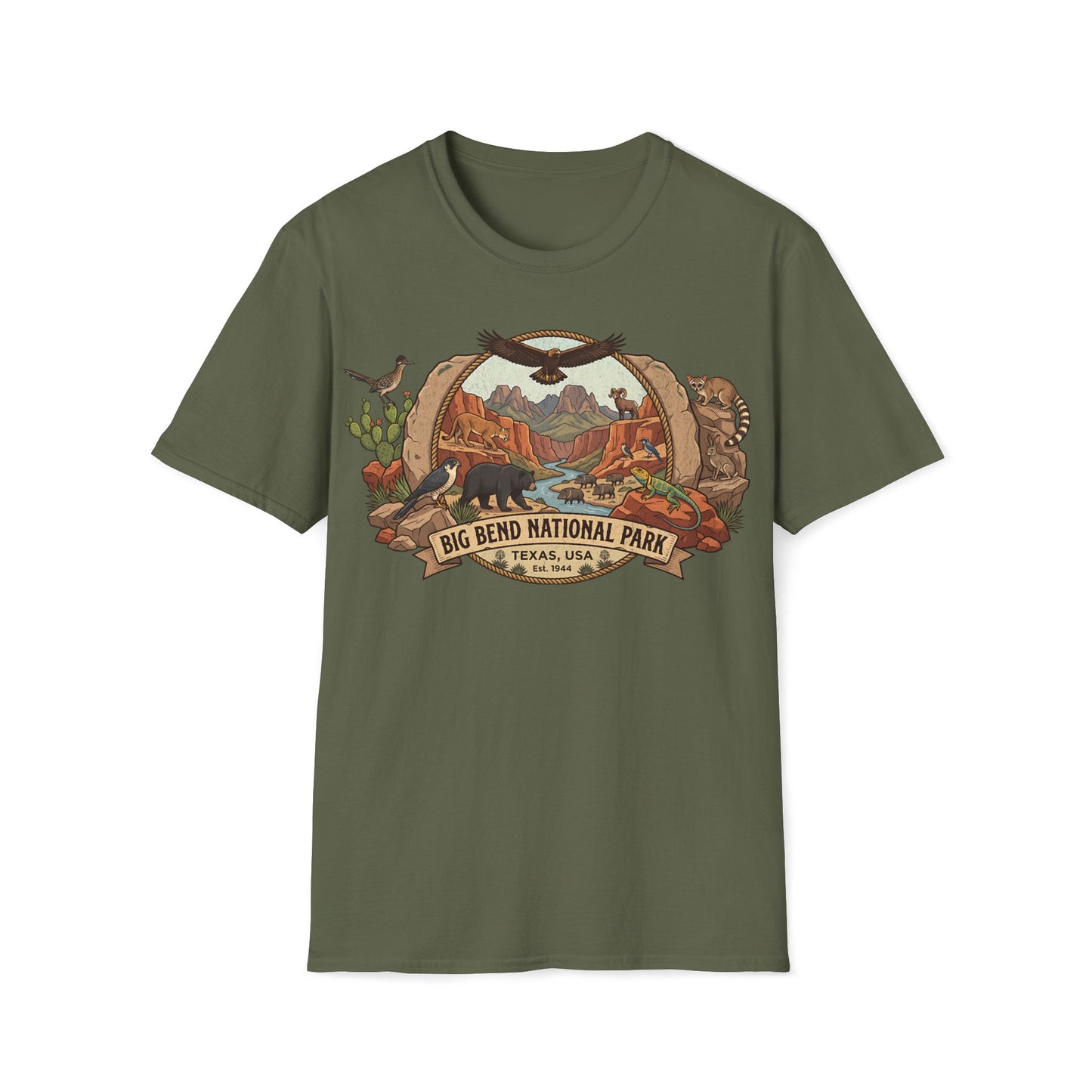 Big Bend National Park Emblem Graphic T-Shirt