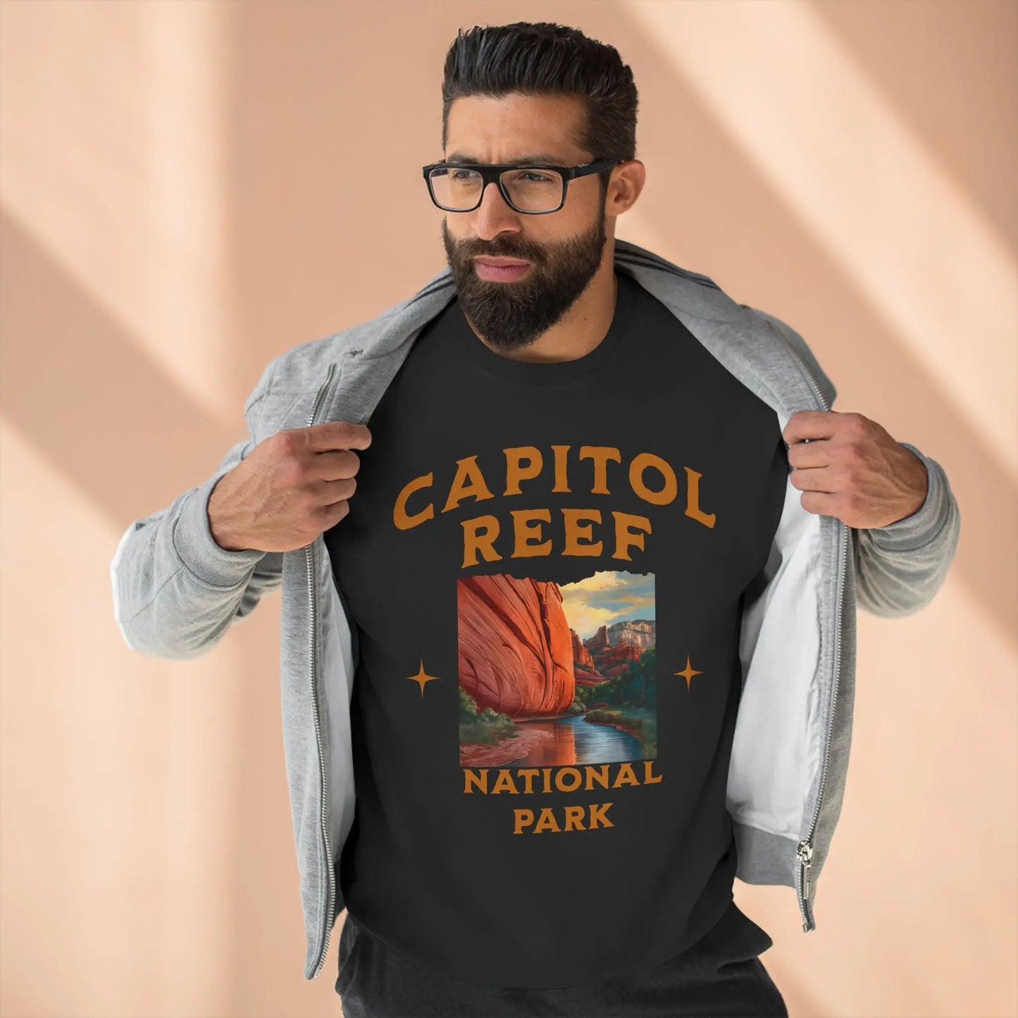 Capitol Reef National Park Unisex Crewneck Sweatshirt Sweatshirt Printify