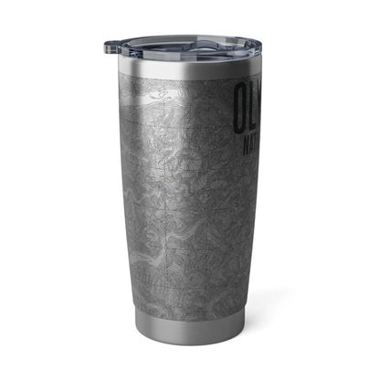 Olympic National Park Topographic Tumbler 20oz Tumbler Park Service Apparel