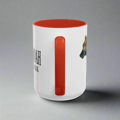 Shenandoah Bear Colored Mug Mug Printify