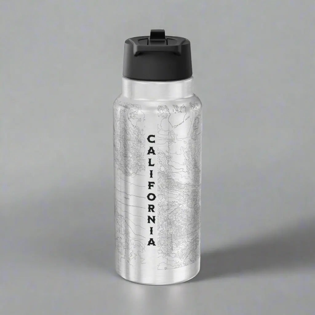 Joshua Tree National Park Insulated Water Bottle California Tumbler, 32oz water bottle Printify