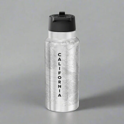 Joshua Tree National Park Insulated Water Bottle California Tumbler, 32oz water bottle Printify