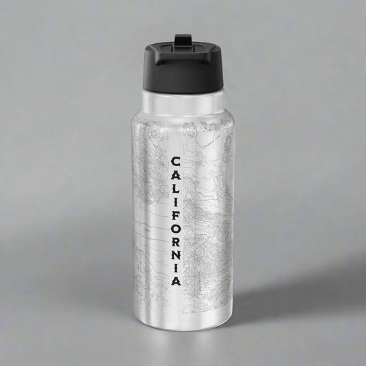 Joshua Tree National Park Insulated Water Bottle California Tumbler, 32oz water bottle Printify