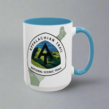 Appalachian National Scenic Trail Accent Coffee Mug 11oz 15oz Mug Printify