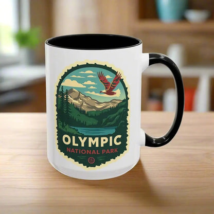 Glacier National Park Accent Coffee Mug 11oz 15oz Mug Printify