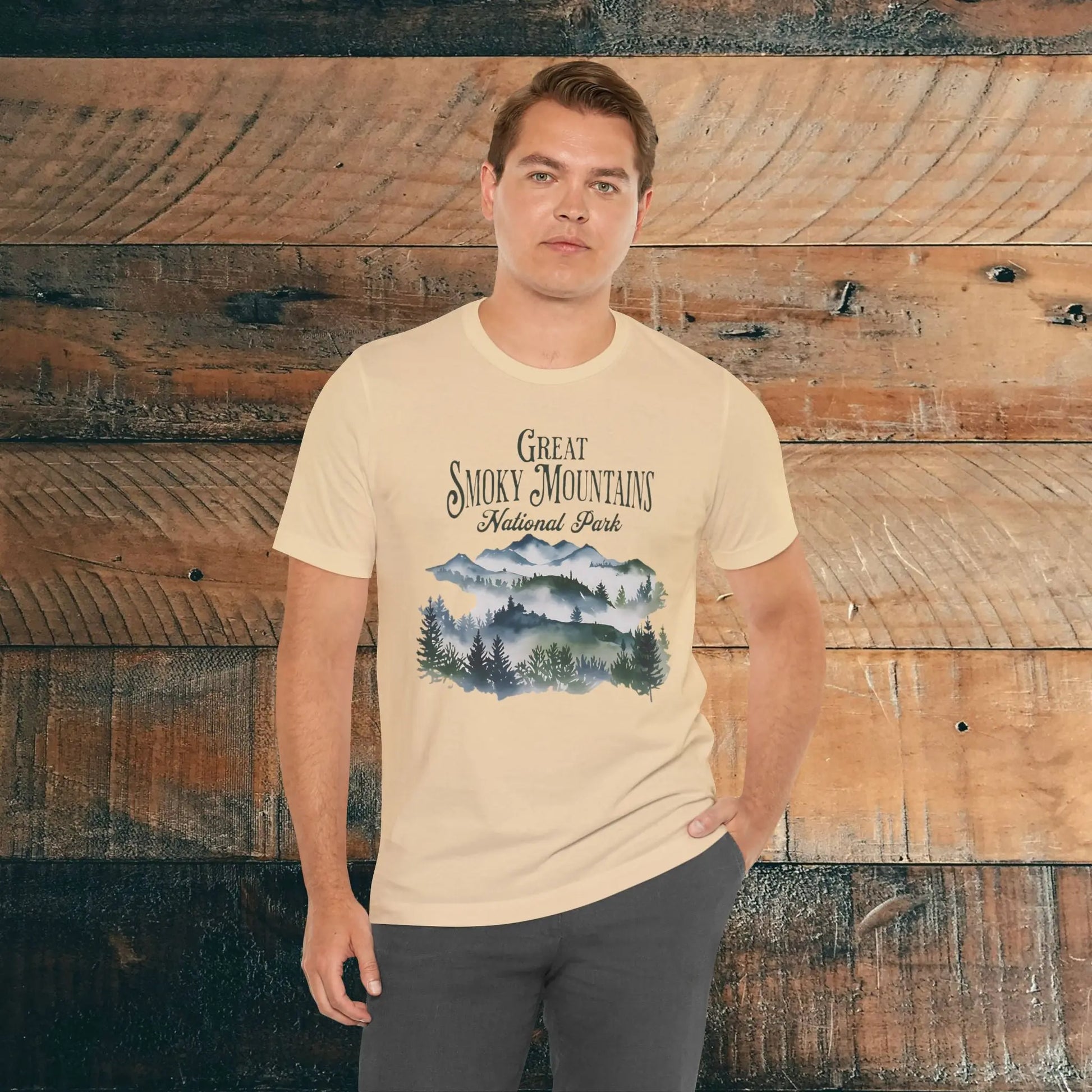 Great Smoky Mountains National Park Unisex T-shirt T-Shirt Printify