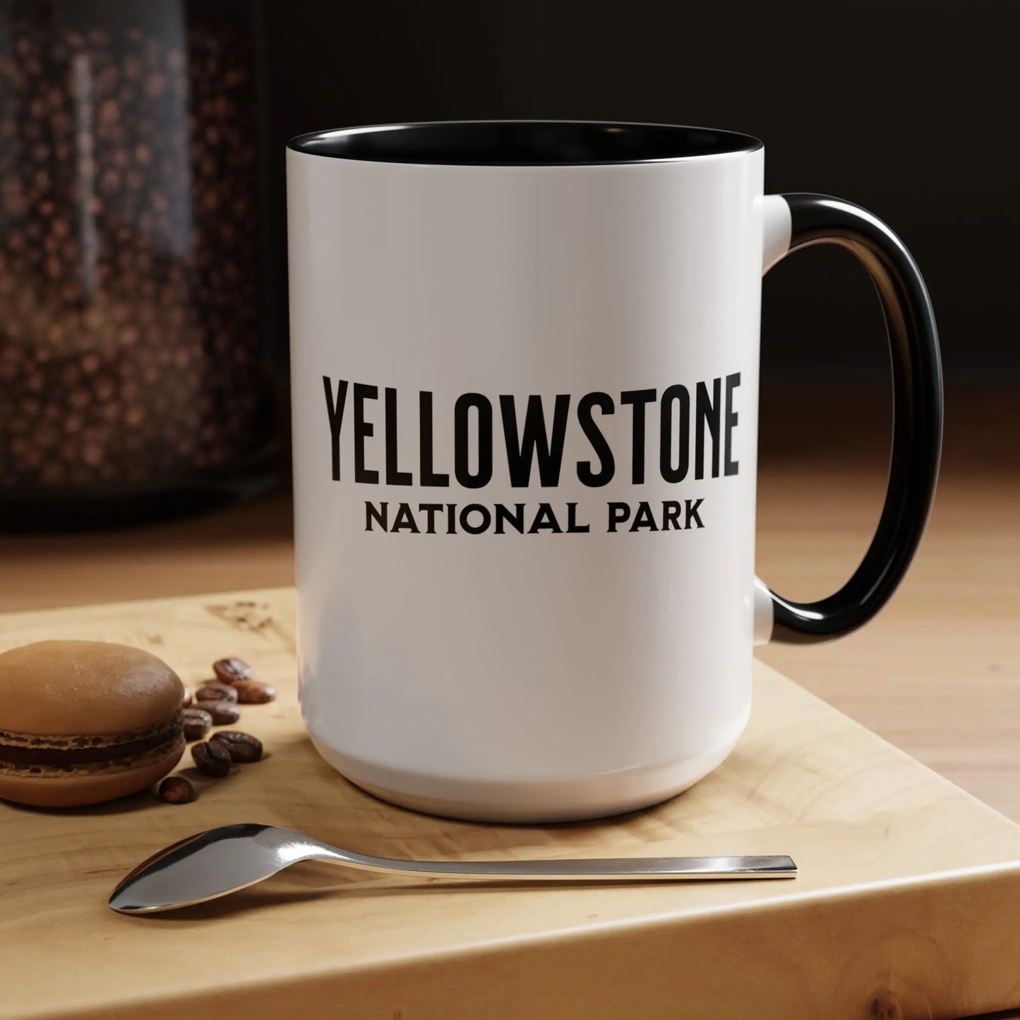 Old Faithful Geyser Yellowstone National Park Coffee Mug Mug Printify