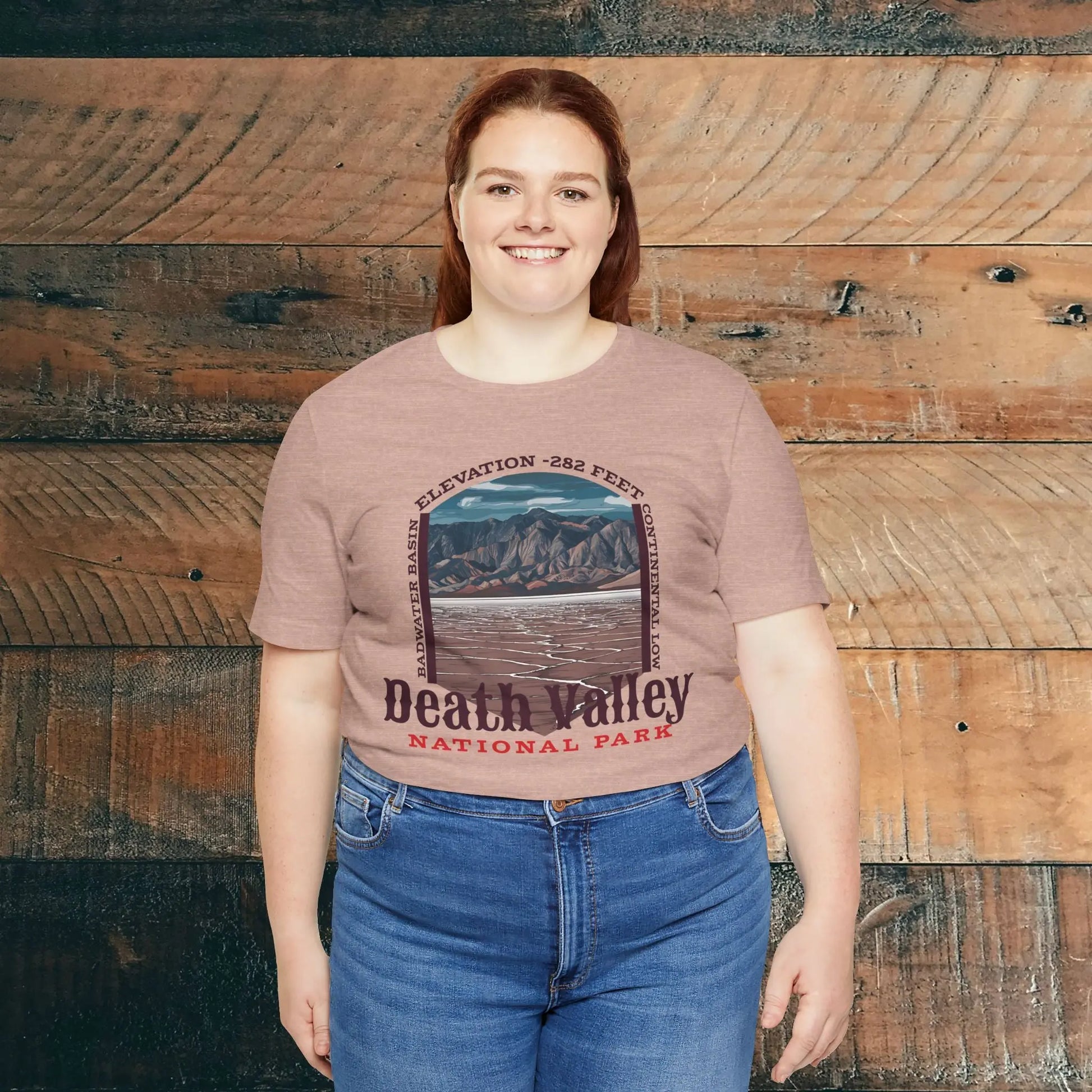 Death Valley National Park Badwater Basin T-shirt T-Shirt Printify