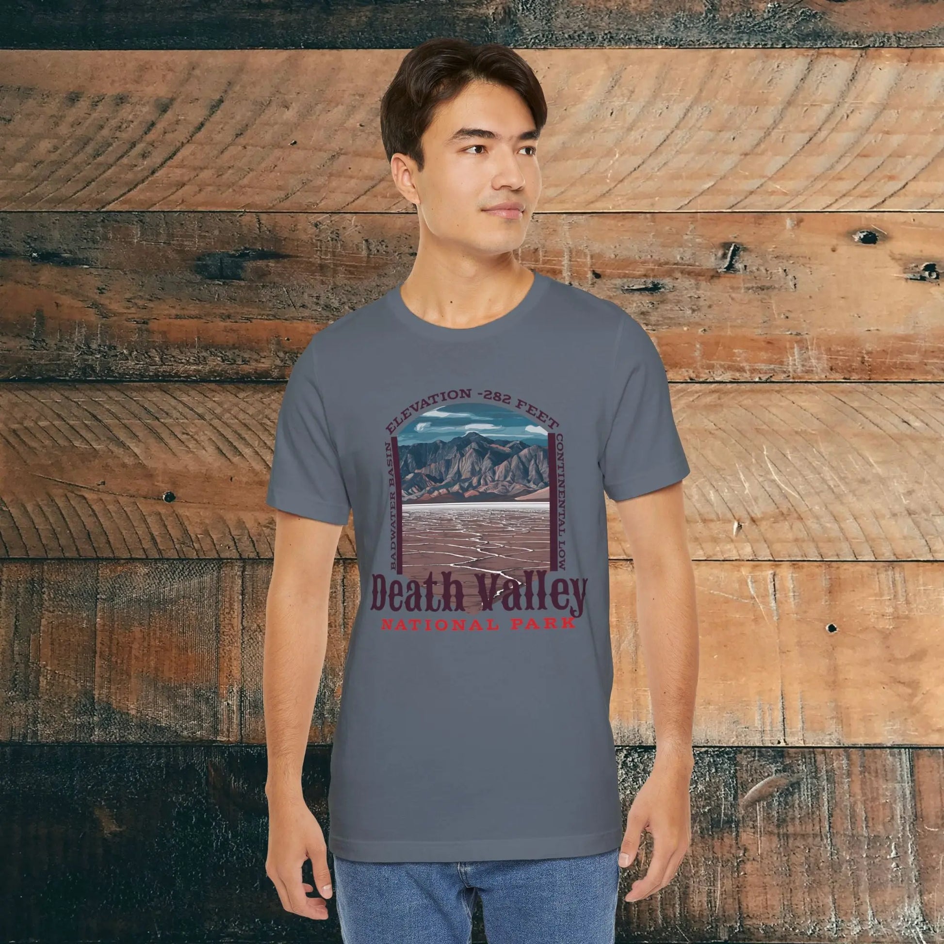 Death Valley National Park Badwater Basin T-shirt T-Shirt Printify