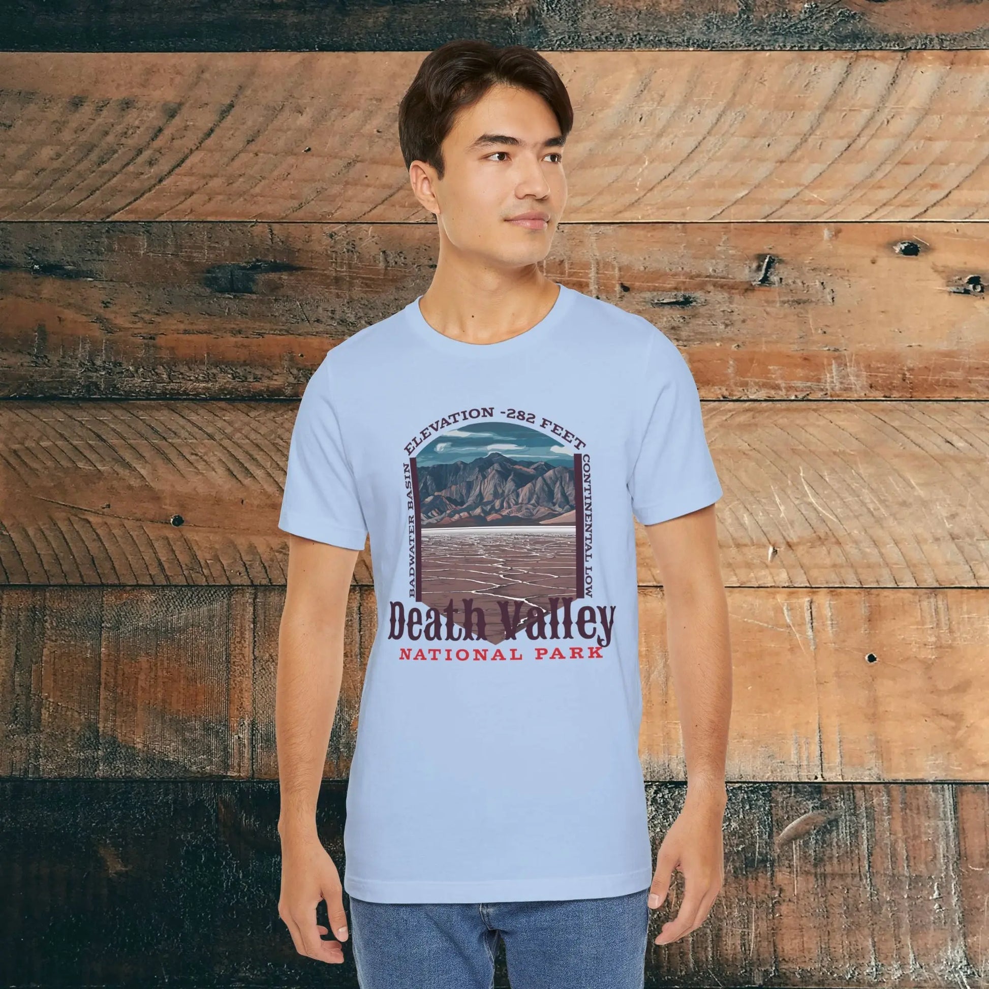 Death Valley National Park Badwater Basin T-shirt T-Shirt Printify