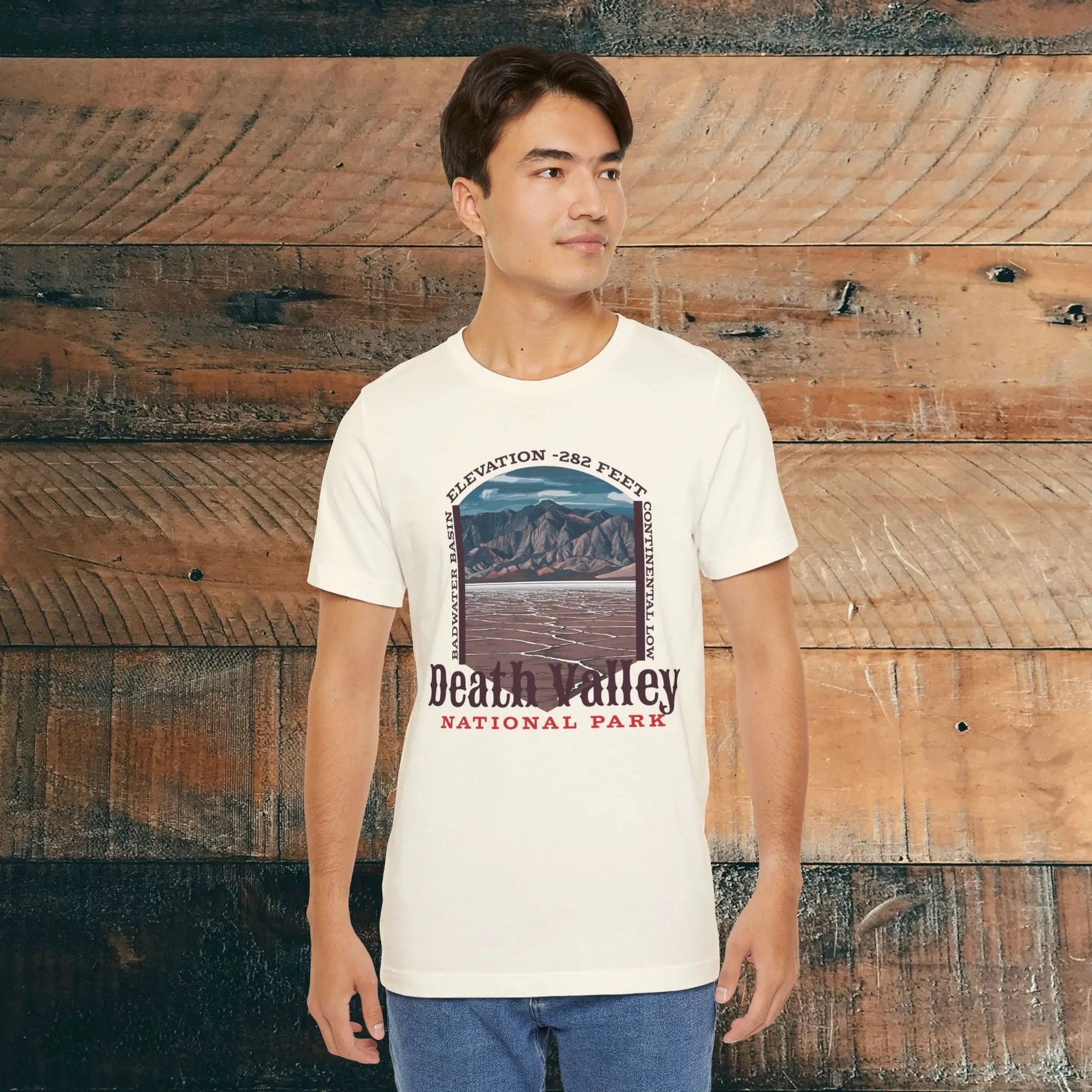 Death Valley National Park Badwater Basin T-shirt T-Shirt Printify