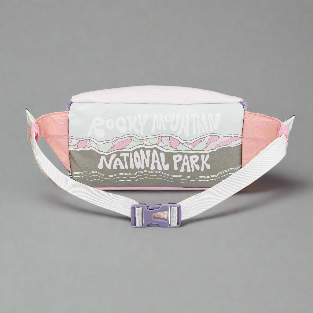 Rocky Mountain National Park Graphic Hip Pack hip pack Oso Supply Co