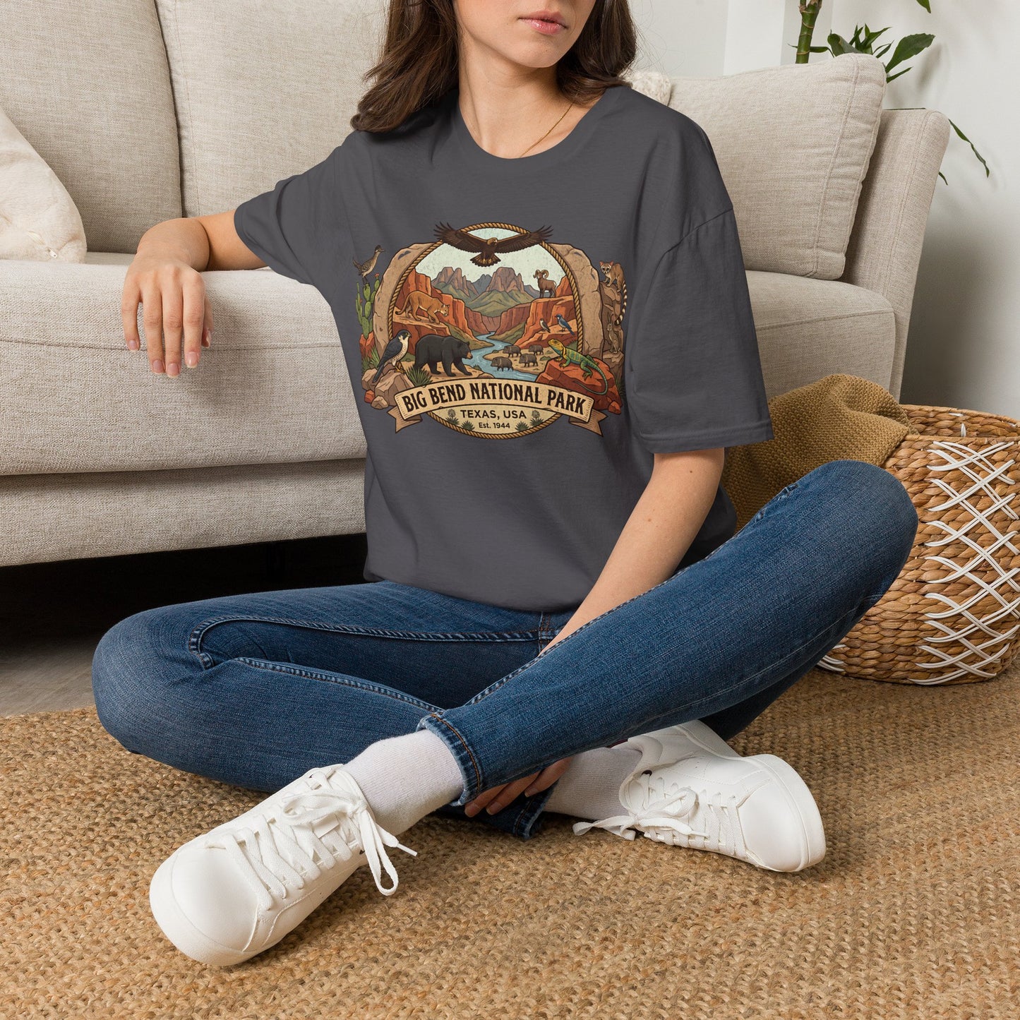 Big Bend National Park Emblem Graphic T-Shirt