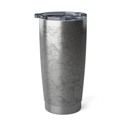 Mount Whitney District Topographic Tumbler 20oz Tumbler Printify