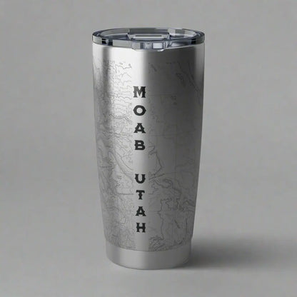 Arches National Park Topographic Tumbler 20oz Tumbler Printify