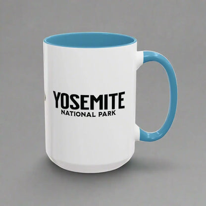 Yosemite National Park Valley Bear Accent Coffee Mug 11oz 15oz Mug Printify