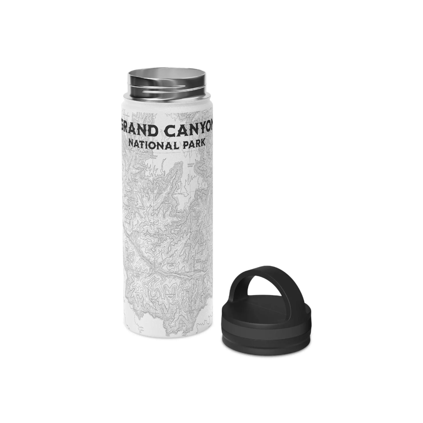 Grand Canyon National Park Stainless Steel Water Bottle (3 Sizes, 3 Lid Options) Mug Printify