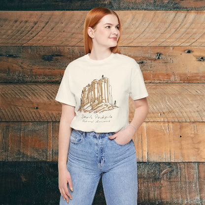 Devils Postpile National Monument Unisex T-shirt Mammoth Lakes California T-Shirt Printify