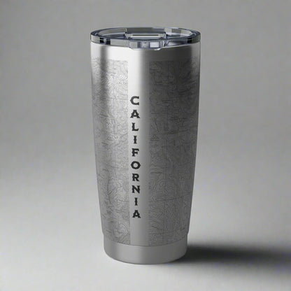 Sequoia Topographic Tumbler Mug Printify