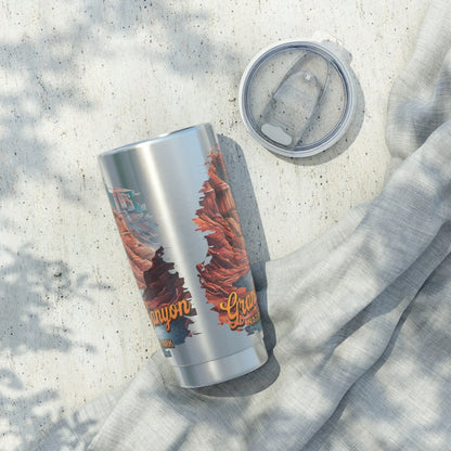 Grand Canyon National Park 20oz Tumbler Stainless Steel Insulated Sealed Top Mug Park Service Apparel