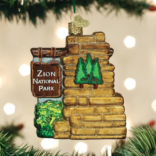 Zion National Park Ornament Old World Christmas