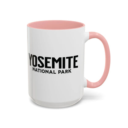 Yosemite National Park Coffee Mug 11oz 15oz Walk With Nature John Muir Quote Blue Black Pink Red Mug Printify
