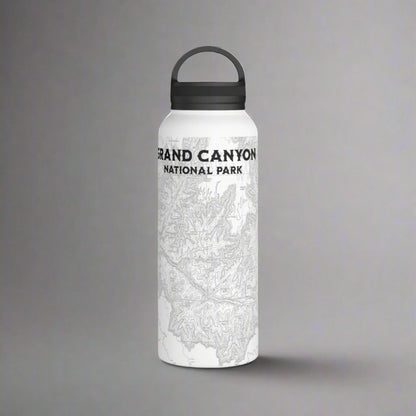 Grand Canyon National Park Stainless Steel Water Bottle (3 Sizes, 3 Lid Options) Mug Printify