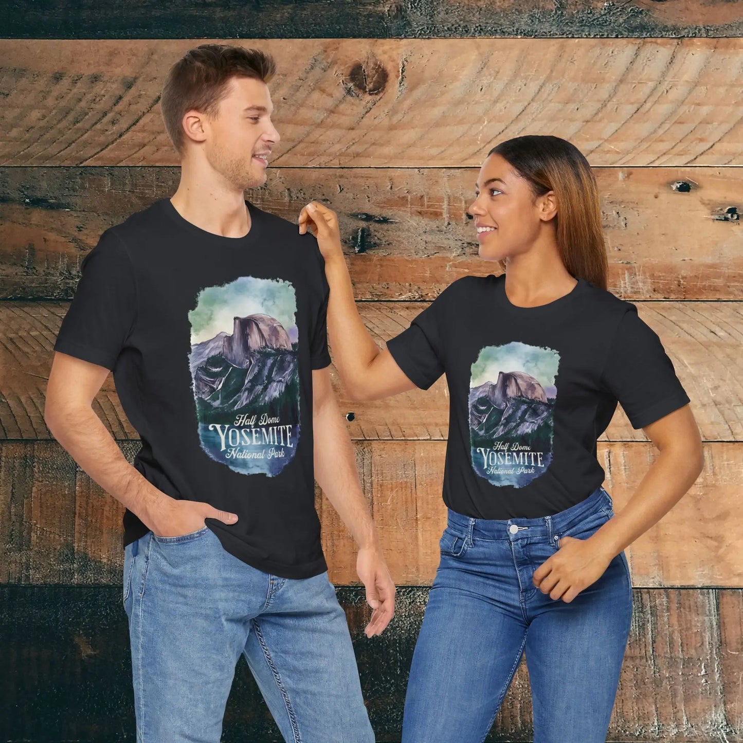 Half Dome Yosemite National Park Unisex T-shirt T-Shirt Printify