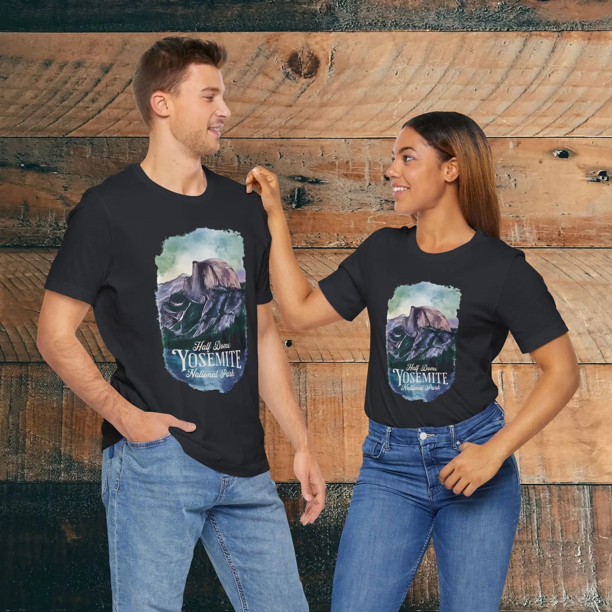 Half Dome Yosemite National Park Unisex T-shirt T-Shirt Printify