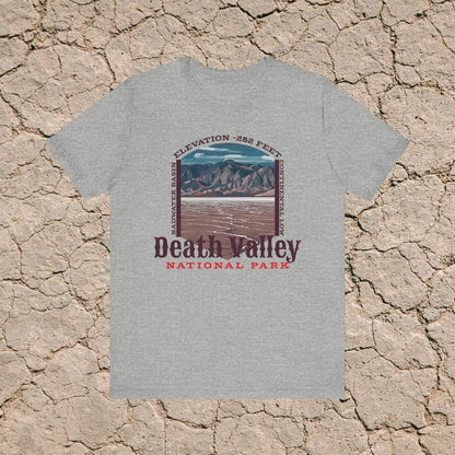 Death Valley National Park Badwater Basin T-shirt T-Shirt Printify