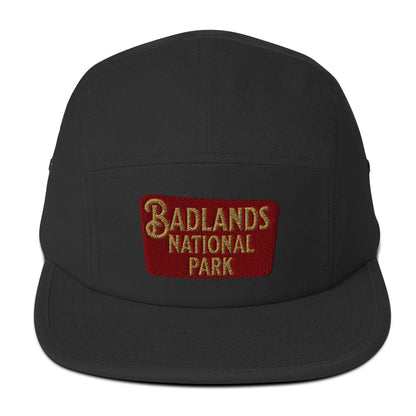 Badlands 5-Panel Hat hat Park Service Apparel Black