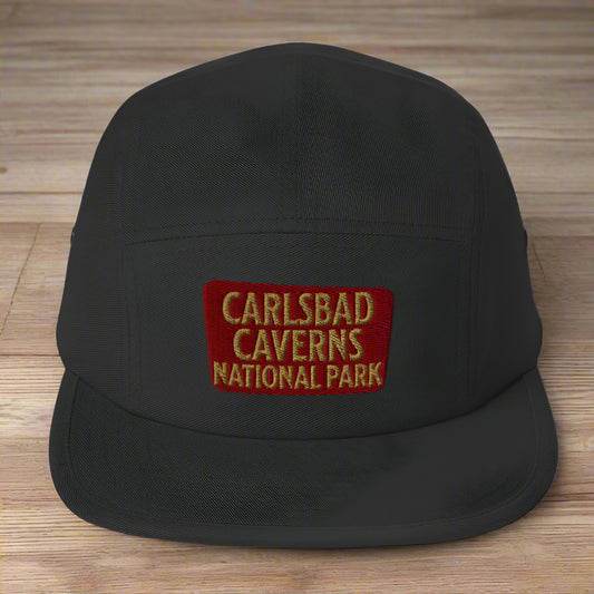 Carlsbad Caverns National Park 5-Panel Hat hat Park Service Apparel Black